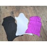 Lot de 3 peaux de cuir stretch - maroquinerie ou vêtement