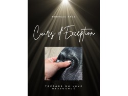 Pack Cuirs d’Exception – Peaux rares et exotiques de luxe | Cuir en Stock