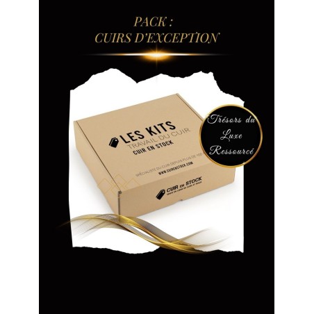 Pack Cuirs d’Exception – Peaux rares et exotiques de luxe | Cuir en Stock