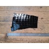 Cuir de crocodile - queue noir satiné - Cuir en Stock