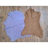 Lot de 2 peaux - Cuir d'agneau et de chèvre -i-