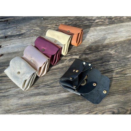 Kit porte-monnaie en cuir sans couture – DIY maroquinerie – Cuir en Stock