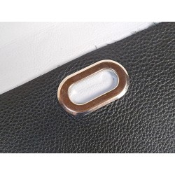 Oeillets à griffes ovales - Nickelé - 4.2 cm - Cuir en Stock