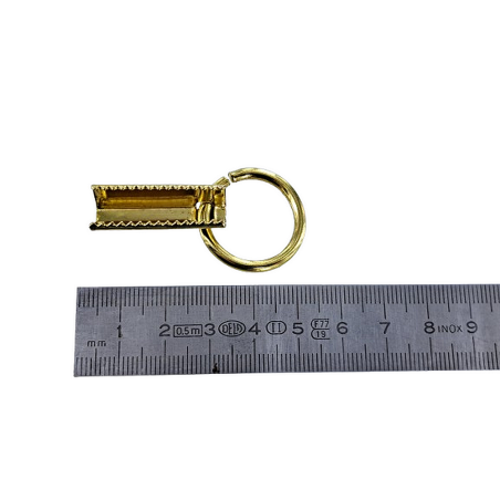 Départ de poignée à griffes rond- 20 mm - Laiton