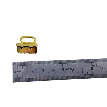 départ de poignée à griffes ovale - 10 mm - Laiton - Cuirenstock