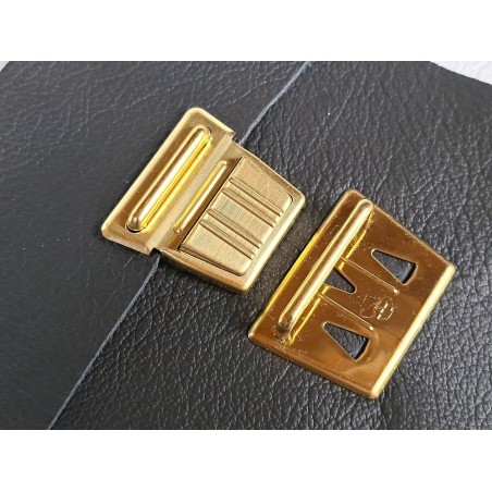 Fermoir de sac - tuck- laiton - accessoire - maroquinerie - Cuirenstcok