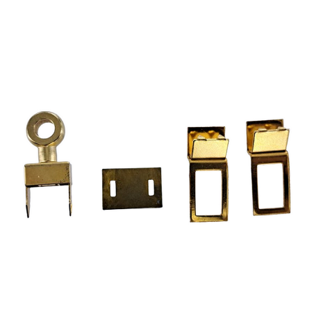 Fermoir de sac - tourniquet - laiton - accessoire - maroquinerie - Cuir en stcok