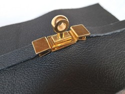 Fermoir de sac - tourniquet - laiton - accessoire - maroquinerie - Cuirenstcok