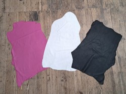 Lot de 3 peaux de cuir stretch - Cuir en Stock