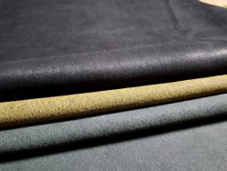 Lot de 3 peaux de cuir stretch - Cuir en Stock