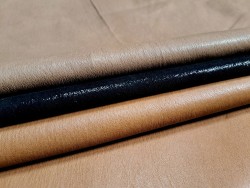 Lot de 3 peaux de cuir stretch - Cuir en Stock