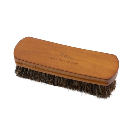 Brosse de nettoyage en crin de cheval – Entretien doux et efficace du cuir - Cuir en Stock