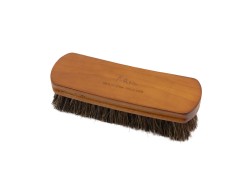 Brosse de nettoyage en crin de cheval – Entretien doux et efficace du cuir - Cuir en Stock