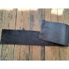 Bande de collet tannage végétal grainé nuancé - Chocolat noir