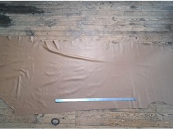 Bande vache grainée - beige - maroquinerie - cuir en stock