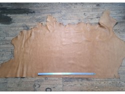 Bande vache grainée - brun clair - maroquinerie - cuirenstock