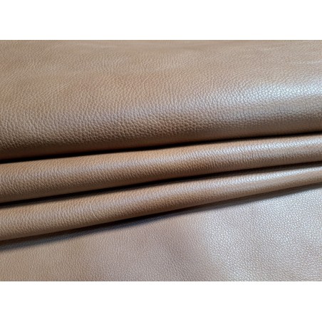 Bande vache grainée - brun clair - maroquinerie - cuirenstock