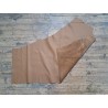 Demi-peau de cuir de vache grainée - brun gold mat - maroquinerie - ameublement - cuirenstock