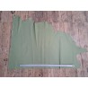 Demi-peau de cuir de vache grainée - vert sauge - maroquinerie - cuir en stock
