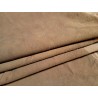 stretch velours - caramel - maroquinerie- cuir en stock