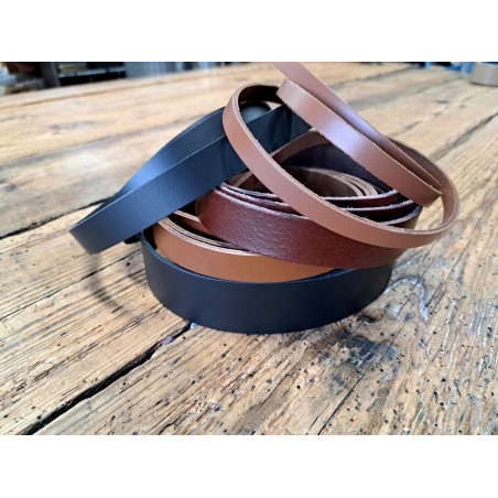 Lot de 5 bandes de cuir classique ou à effet - 2ème choix