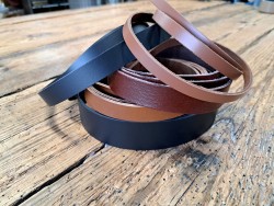 Lot de 5 bandes de cuir classique ou à effet - 2ème choix