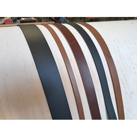 Lot de 5 bandes de cuir classique ou à effet - 2ème choix