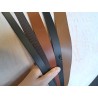 Lot de 5 bandes de cuir classique ou à effet - 2ème choix