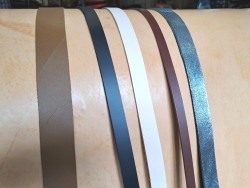 Lot de 5 bandes de cuir classique ou à effet - 2ème choix