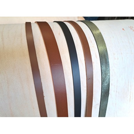 Lot de 5 bandes de cuir classique ou à effet - 2ème choix