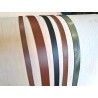 Lot de 5 bandes de cuir classique ou à effet - 2ème choix