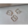 LOT de 3 boucles de ceinture - P - 25mm
