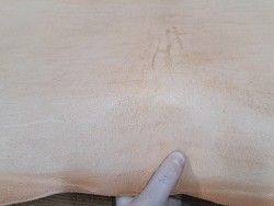 Collet de cuir de vache naturel – Tannage végétal 2ᵉ choix