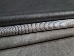 Lot de 3 peaux de cuir stretch - Cuir en Stock