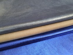 Lot de 3 peaux de cuir stretch - Cuir en Stock