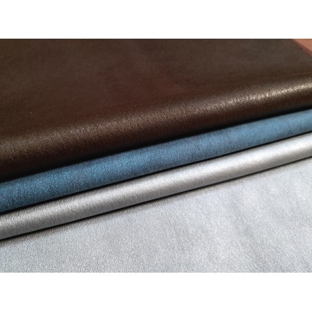 Lot de 3 peaux de cuir stretch - Cuir en Stock