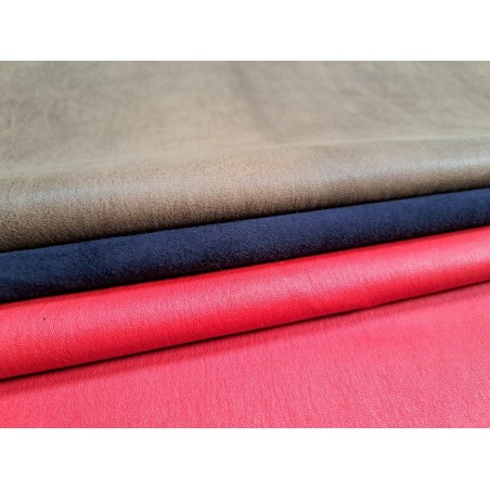 Lot de 3 peaux de cuir stretch - Cuir en Stock