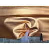 Peau de cuir de chèvre métallisé - orange - Cuir en stock