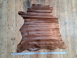 Peau de cuir de chèvre métallisé - bronze - Cuirenstock