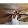 Peau de cuir de chèvre métallisé - bronze - Cuir en Stock