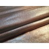 Peau de cuir de chèvre métallisé - bronze - Cuir en stock