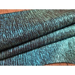 Petite chèvre - zèbre - noir - bleu - cuirenstock