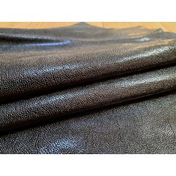 Petite chèvre - grains galuchat - noir - cuirenstock