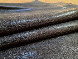 Petite chèvre - grains galuchat - noir - cuirenstock