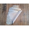 Peau de cuir de chèvre nacrée - or clair - Cuir en stock