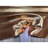 Peau de cuir de chèvre métallisé - metallic gold - Cuir en Stock
