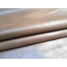 Peau de cuir de chèvre métallisé - irisée - beige - Cuir en Stock