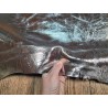 Peau de cuir de chèvre métallisé - aluminium - argent - Cuirenstock