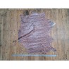 Peau d'agneau nuancé léopard - rose - Cuir en stock