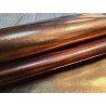 Mouton vernis - bronze orangé nuancé - cuiresntock